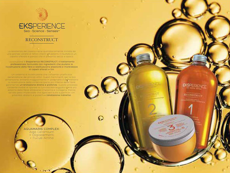 EKSPERIENCE RECONSTRUCT - Nuova vita alla fibra dei capelli